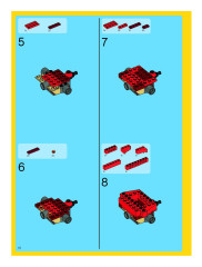 LEGO 6751 instructions page 18 – build guide