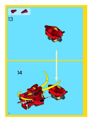 LEGO 6751 instructions page 20 – build guide