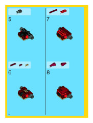 LEGO 6751 instructions page 34 – build guide