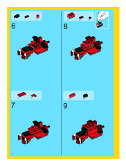 LEGO 6751 instructions page 4 – build guide