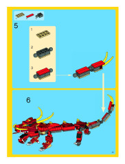 LEGO 6751 instructions page 43 – build guide