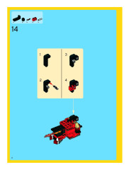 LEGO 6751 instructions page 6 – build guide