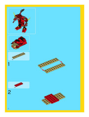 LEGO 6751 instructions page 2 – build guide