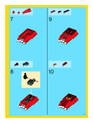 LEGO 6751 instructions page 21 – build guide