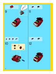 LEGO 6751 instructions page 28 – build guide