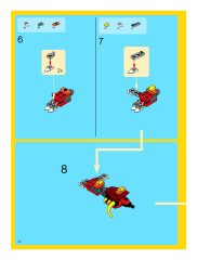 LEGO 6751 instructions page 34 – build guide