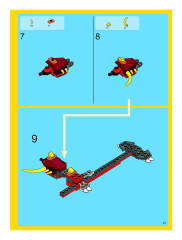 LEGO 6751 instructions page 43 – build guide