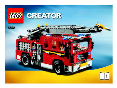 LEGO 6752 instructions page 1 – build guide