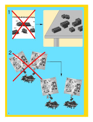 LEGO 6752 instructions page 2 – build guide