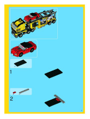 LEGO 6753 instructions page 3 – build guide