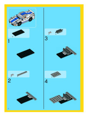 LEGO 6753 instructions page 2 – build guide