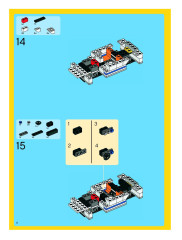 LEGO 6753 instructions page 6 – build guide