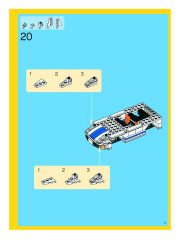 LEGO 6753 instructions page 9 – build guide