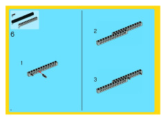 LEGO 6753 instructions page 6 – build guide