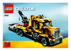 LEGO 6753 instructions page 1 – build guide