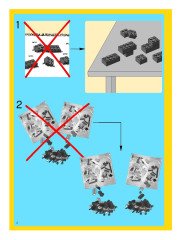 LEGO 6754 instructions page 2 – build guide