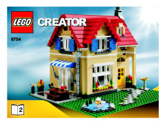 LEGO 6754 instructions page 1 – build guide