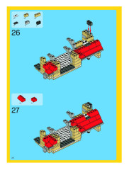 LEGO 6754 instructions page 28 – build guide