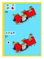LEGO 6754 instructions page 35 – build guide