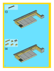 LEGO 6754 instructions page 8 – build guide