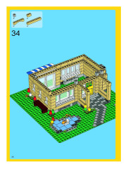 LEGO 6754 instructions page 36 – build guide