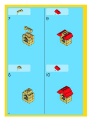 LEGO 6754 instructions page 40 – build guide