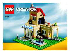 LEGO 6754 instructions page 1 – build guide