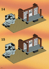 LEGO 6755 instructions page 10 – build guide