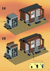 LEGO 6755 instructions page 13 – build guide
