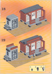 LEGO 6764 instructions page 13 – build guide
