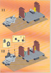 LEGO 6764 instructions page 8 – build guide
