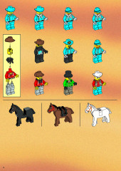 LEGO 6769 instructions page 2 – build guide