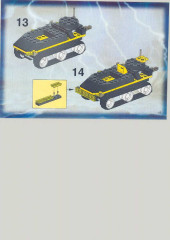 LEGO 6774 instructions page 13 – build guide