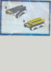 LEGO 6774 instructions page 9 – build guide