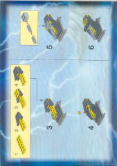 LEGO 6775 instructions page 3 – build guide