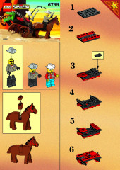LEGO 6799 instructions page 1 – build guide