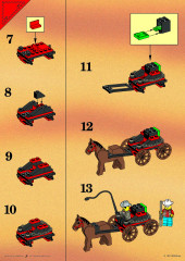 LEGO 6799 instructions page 2 – build guide