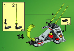 LEGO 6829 instructions page 10 – build guide