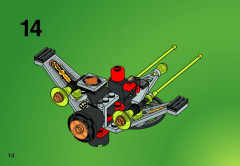 LEGO 6836 instructions page 14 – build guide