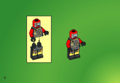 LEGO 6836 instructions page 2 – build guide