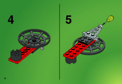 LEGO 6836 instructions page 4 – build guide