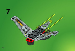 LEGO 6836 instructions page 6 – build guide