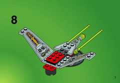 LEGO 6836 instructions page 7 – build guide