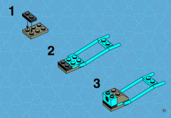 LEGO 6837 instructions page 11 – build guide