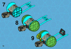 LEGO 6837 instructions page 14 – build guide