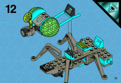 LEGO 6837 instructions page 15 – build guide