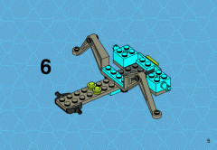 LEGO 6837 instructions page 5 – build guide