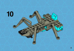 LEGO 6837 instructions page 9 – build guide