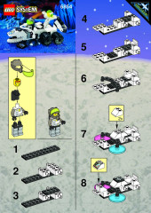 LEGO 6854 instructions page 1 – build guide