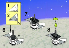 LEGO 6856 instructions page 12 – build guide